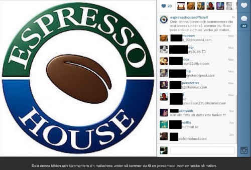 espresso house instagram